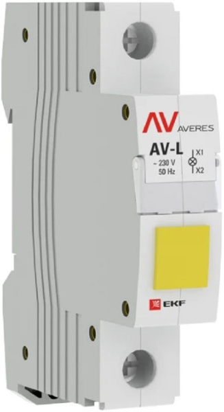 Изображение товара Лампа сигнальная EKF av-l-yellow-averes