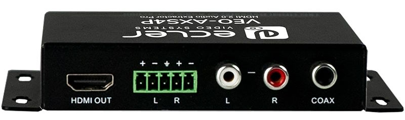 

Деэмбеддер Ecler VEO-AXS4P аудио, усилитель HDMI 2.0 c HDCP, HDR и CEC, VEO-AXS4P