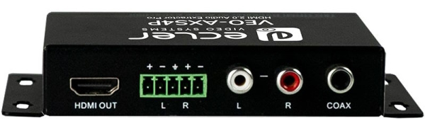 Изображение товара Усилитель сигнала HDMI 2.0 и деэмбеддер аудио VEO-AXS4P Ecler