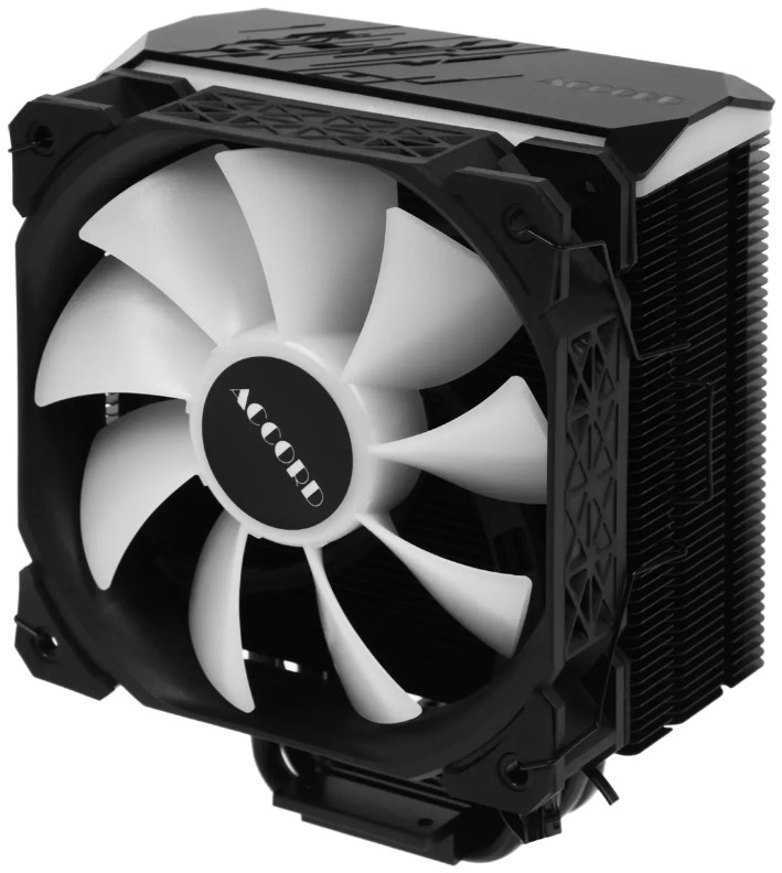 

Кулер ACCORD ACC-4PS12 LGA1200/1700/1851/AM4/AM5 (180W, 800-1800rpm, 37dBa), ACC-4PS12