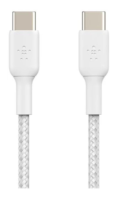 

Кабель Belkin CAB004BT2MWH2PK 60W USB-C To USB-C Braided 2.0 2шт. Длина: 2м. Цвет: белый, CAB004BT2MWH2PK