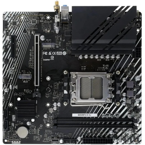 Изображение товара Материнская плата Biostar B850MT2-E DJ для AMD с DDR5 и PCIe 4.0