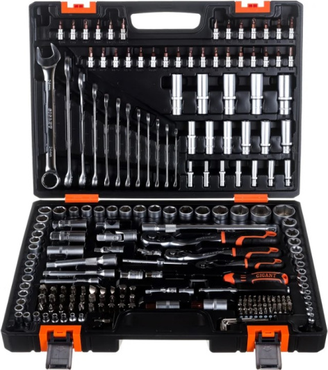 Изображение товара Набор инструментов Gigant GAS 216 — профессиональный и универсальный комплект для ремонта и обслужи