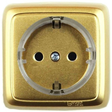 Изображение товара Розетка с заземлением HEGEL РА16-173-07 для безопасного электроснабжения