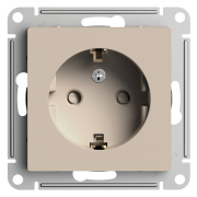 фото Розетка с заземлением Systeme Electric ATN001245