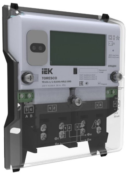 Изображение товара Счетчик электроэнергии IEK TR-TE101-100-1-F