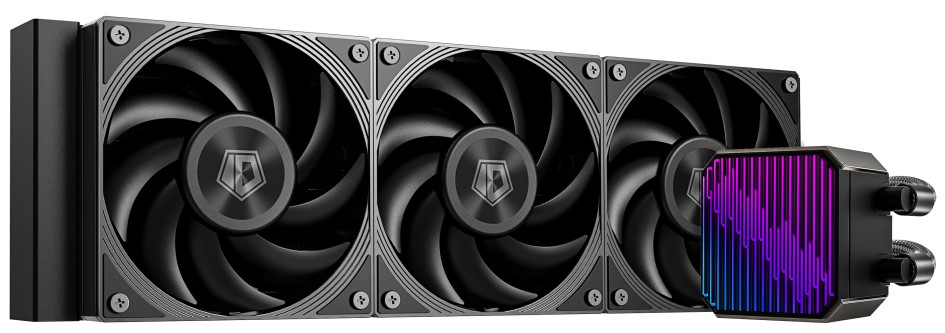 

Система охлаждения жидкостная ID-Cooling DX360 MAX LGA1151/1200/2066/1700/AM4/AM5 (TDP 350W, 4-pin PWM, 85CFM, 32.5dB, 2900RPM, 3x120mm, black) Ret, DX360 MAX