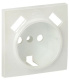 фото Накладка розетки с заземлением с 2 USB  EKF ESR16-L-028-50-2USB в Омске
