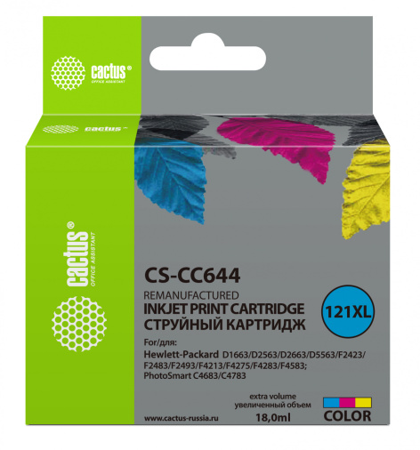 фото Картридж  Cactus CS-CC644 в Волгограде