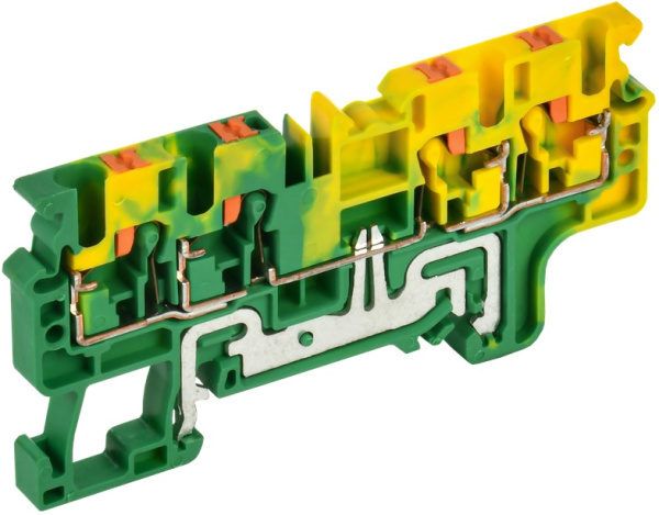 Изображение товара Клемма пружинная IEK YCT22-03-4-K52-002 для заземления 2,5 мм²
