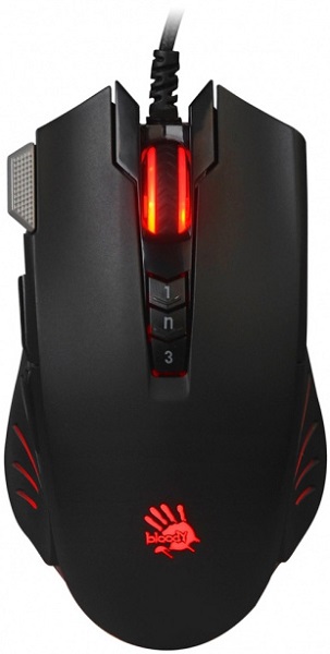 

Мышь A4Tech Bloody V9M черный, 3200dpi, USB, Bloody V9M