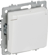 фото Розетка с заземлением  IEK BR-R16-16-44-K91