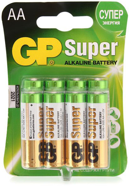 Изображение товара Батарейка GP Super Аlkaline 15A LR6