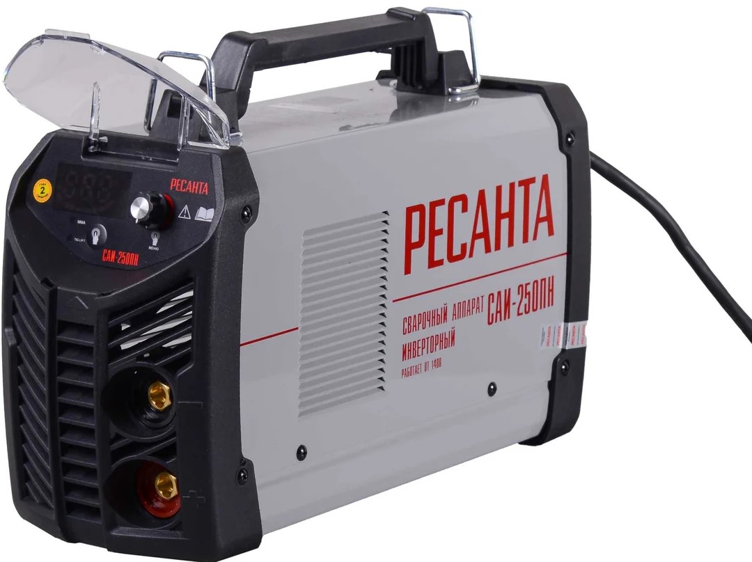 

Сварочный аппарат инверторный Ресанта САИ 250ПН 65/21, САИ 250ПН