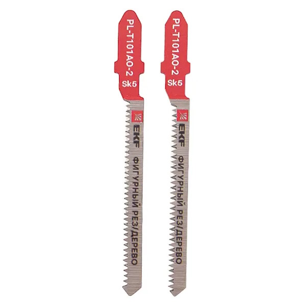 

Пилка для электролобзика EKF pl-t101ao-2 T101AO (фигурный рез по дереву)(SK5)(2 шт) Expert, pl-t101ao-2
