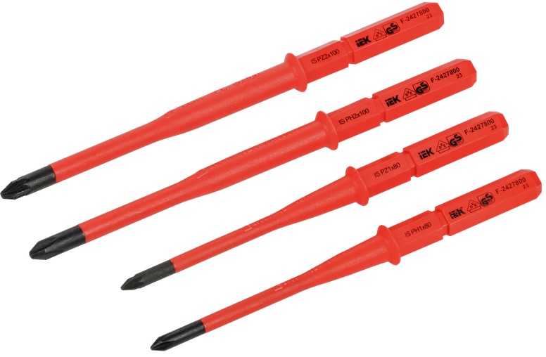 

Набор IEK A2L5-SH21D-BI-1-T2-204 ARMA2L 5 диэлектрических жал SLIM PH-PZ 4шт, A2L5-SH21D-BI-1-T2-204