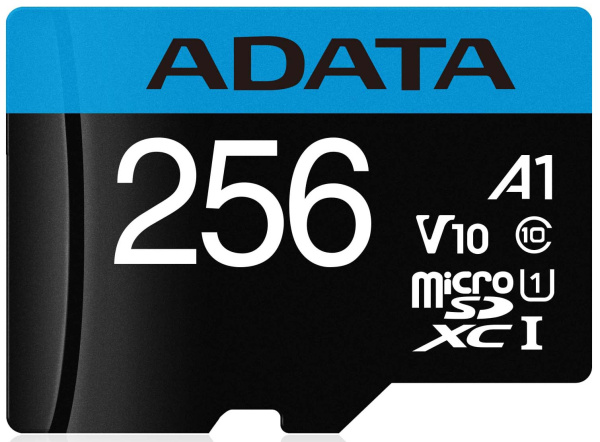 фото Карта памяти microSDXC 256GB ADATA AUSDX256GUICL10A1-RA1 в Волгограде