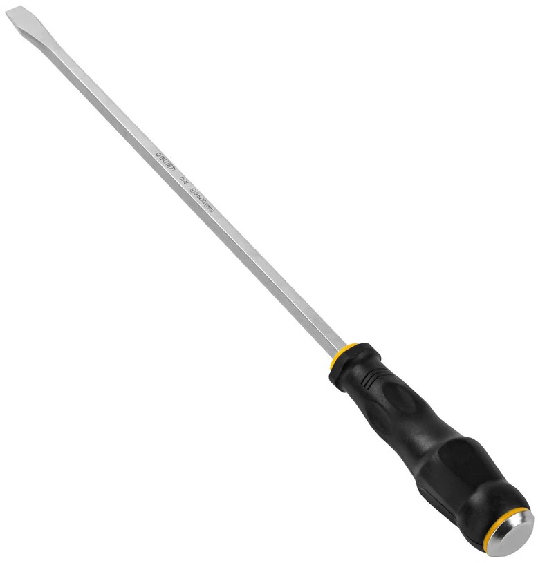 

Отвертка шлицевая Deli DL6270081 со сквозным хвостовиком (ударная) SL8x200, DL6270081
