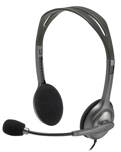 

Гарнитура проводная Logitech H111 серая, 981-000593/981-000588/981-000594, H111
