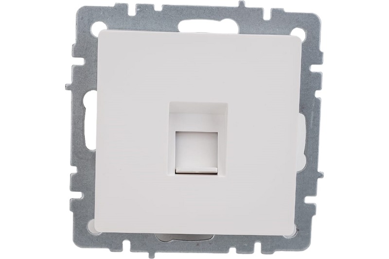 

Розетка IEK BR-K10-1-K10 компьютерная СП RJ45 кат.5E BRITE РК10-БрКр бежевая, BR-K10-1-K10