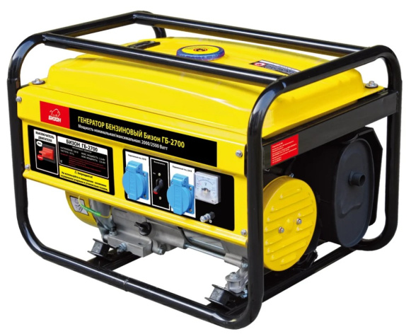 Изображение товара Генератор бензиновый БИЗОН ГБ-2700
