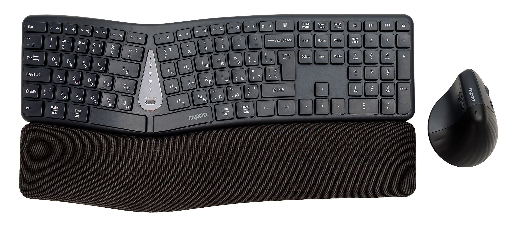 

Клавиатура и мышь Wireless Rapoo 8810ME темно-серый, 8810ME