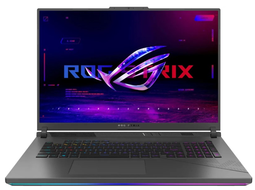 

Ноутбук ASUS ROG Strix G18 G814PP-S9032 90NR0KY8-M00380 Ryzen 9 8940HX/32GB/1TB SSD/GeForce RTX 5070 8GB/18" IPS WQXGA/WiFi/BT/Cam/noOS/grey, ROG Strix G18 G814PP-S9032
