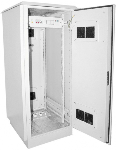 фото Шкаф напольный 19", 24U TLK TFK-247186-MM-GY в Красноярске