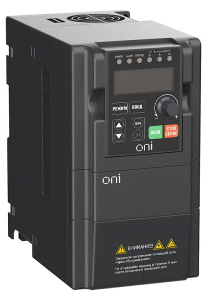 Изображение товара Преобразователь частоты ONI A150-21-04HT для управления электродвигателями