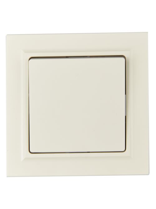 

Выключатель одноклавишный в сборе IEK BR-V10-0-10-K10-F BRITE 10А ВСР10-1-0-БрКр Бежевый, BR-V10-0-10-K10-F