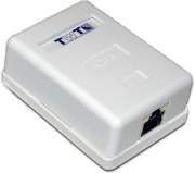 фото Компьютерная розетка TWT TWT-SM1-45/S6-WH