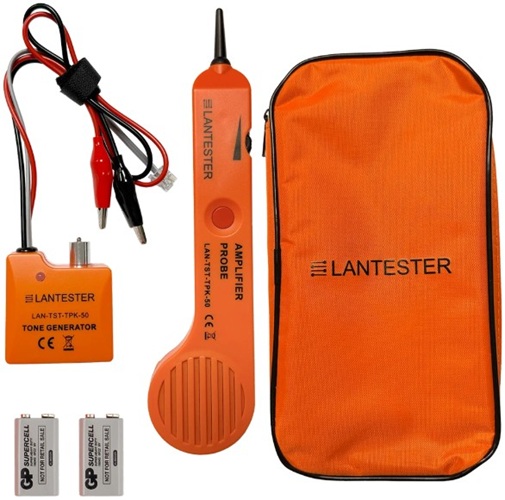 

Тестер Lanmaster LAN-TST-TPK-50 для трассировки: щуп + тон-генератор, LAN-TST-TPK-50