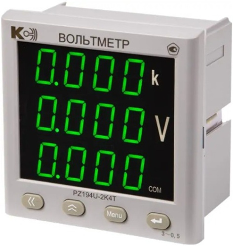 Изображение товара Цифровой трехканальный вольтметр PZ194U Комплект-Сервис 44810020