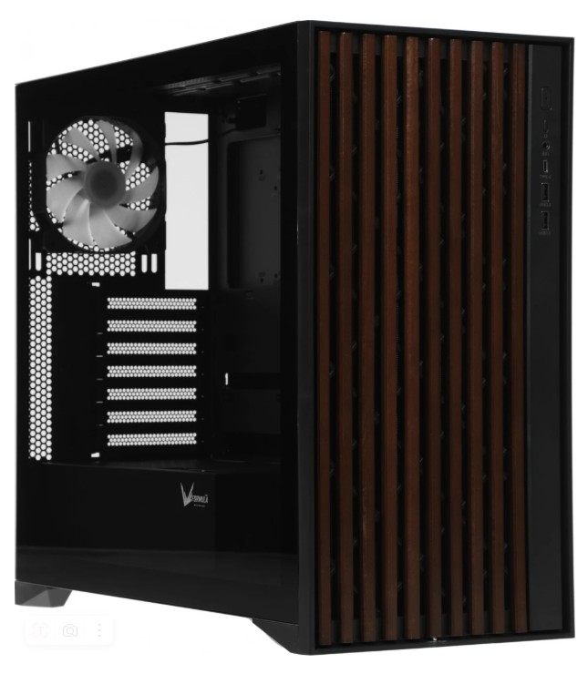 

Корпус ATX FORMULA TimberLine T0 4711401663546 черный, без БП, боковая панель из закалённого стекла, 2*USB 3.0, TimberLine T0