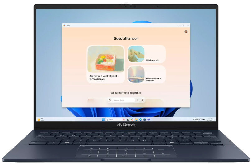 

Ноутбук ASUS Zenbook 14 UX3405CA-PP1158 90NB14W1-M01PP0 U7-255H/16GB/1TB SSD/Arc Graphics/14" OLED WQXGA+/WiFi/BT/Cam/noOS/ponder blue, Zenbook 14 UX3405CA-PP1158