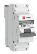 фото Автоматический выключатель EKF mcb47100m-1-125C-pro