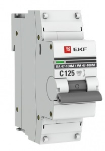 фото Автоматический выключатель  EKF mcb47100m-1-125C-pro в Красноярске