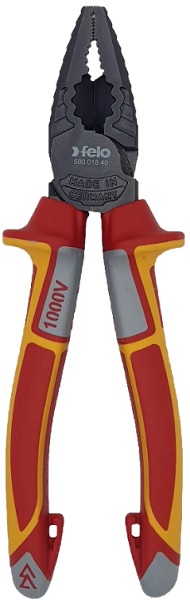 

Плоскогубцы Felo 58001840 диэлектрические комбинированные 180 мм, 58001840