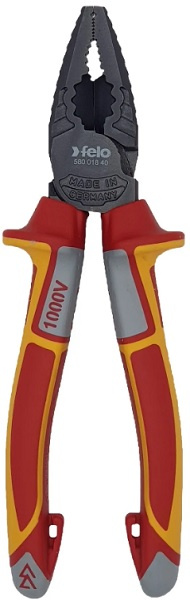 Изображение товара Плоскогубцы Felo 58001840 диэлектрические комбинированные 180 мм