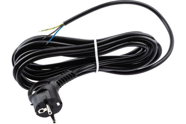 

Шнур ЭРА Б0048693 сетевой с вилкой 3м с заземл. ПВС 3х0.75 черн. UX-3x0.75-3m-B, Б0048693