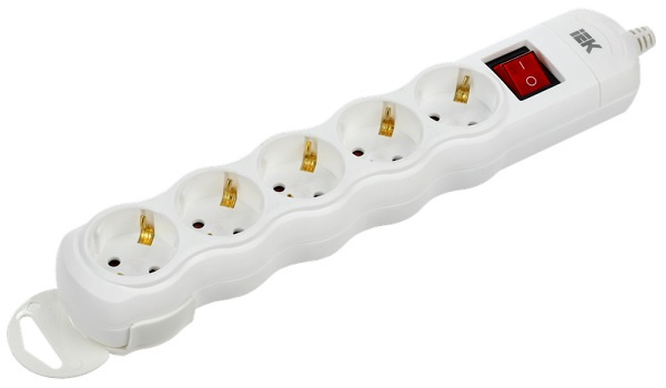 фото Колодка удлинителя  IEK WYP10-D-KP-16-05-ZKS-K01 в Уфе