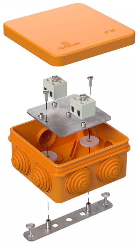 

Коробка распределительная Промрукав 40-0210-FR2.5-4 огнестойкая для о/п, Е15-Е120 80х80х40, 40-0210-FR2.5-4