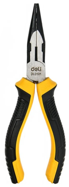 Изображение товара Плоскогубцы Deli DL0101 удлиненные для труднодоступных мест профессиональные