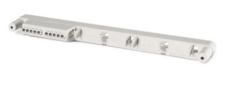 

Фиксатор DKC DIS6540362C на 3 клеммных блока с установленными 3 клеммными блоками. Для корпусов типа M550 на 16 модулей или M400 на 16 модулей, "Quadr, DIS6540362C