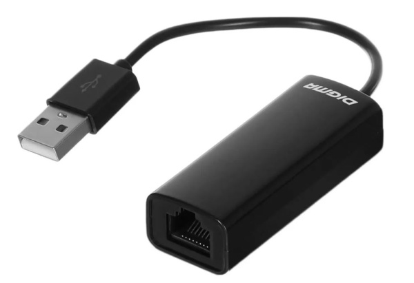 фото Сетевой адаптер  Digma D-USB2-LAN100 в Челябинске