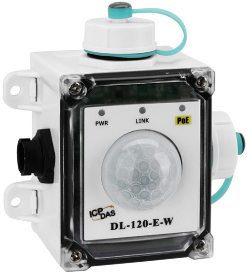 

Датчик ICP DAS DL-120-E-W CR Remote Illuminance Data Logger Module with Ethernet/RS-485 Interface and PoE (White Cover) (RoHS), DL-120-E-W CR