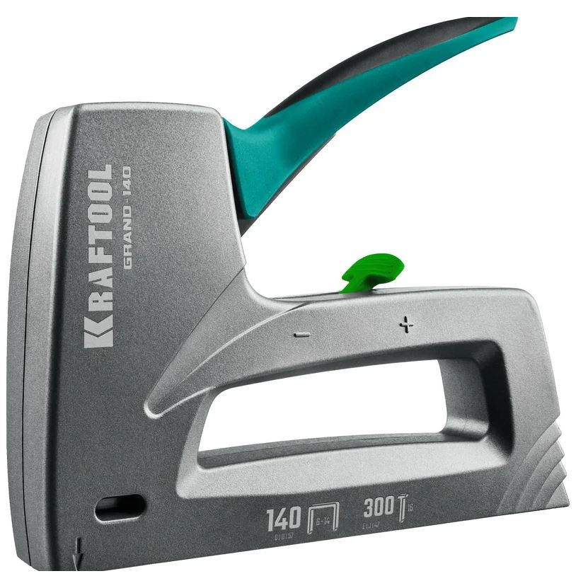 

Степлер Kraftool Grand-140 3194 Kraftool алюминиевый тип 140(6-14мм.)/300 (16), Grand-140