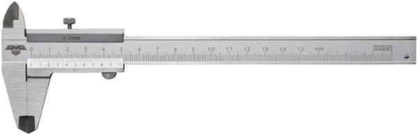 Изображение товара Штангенциркуль AMO SLM-150 для точных измерений металла и деталей