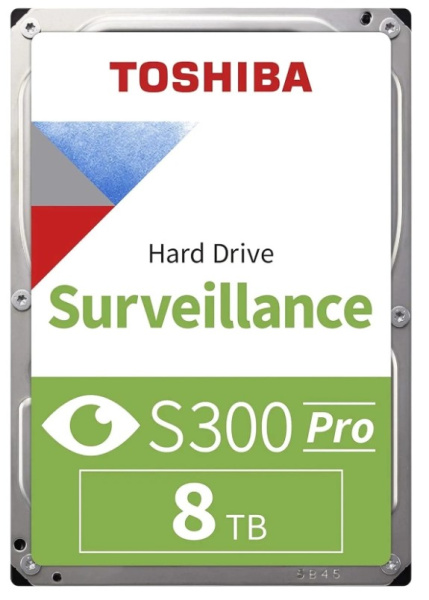 Изображение товара Жесткий диск 8TB SATA 6Gb/s Toshiba Surveillance S300