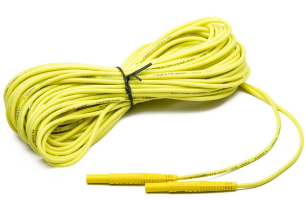 Изображение товара Измерительный провод Sonel WAPRZ020YEBB 20м с разъемами банан